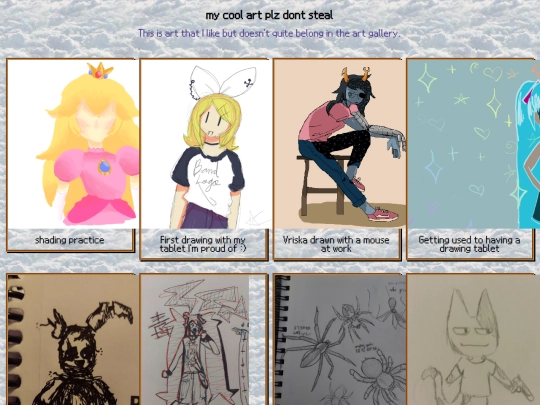 articles/sketches screenshot