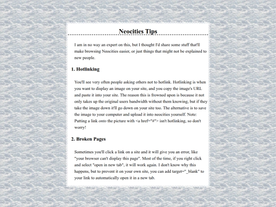 articles/tips screenshot