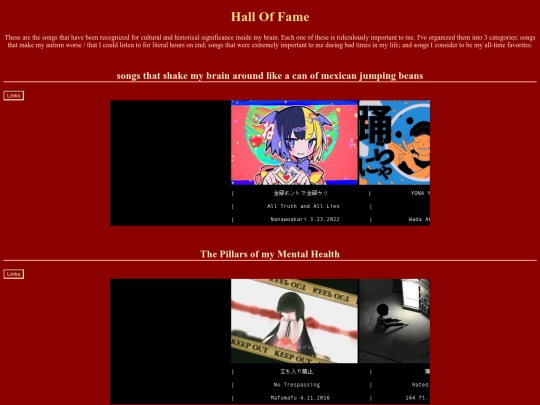pages/hof screenshot