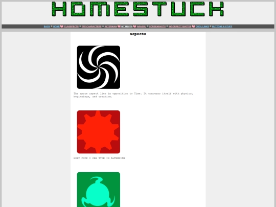 pages/hsaspect screenshot