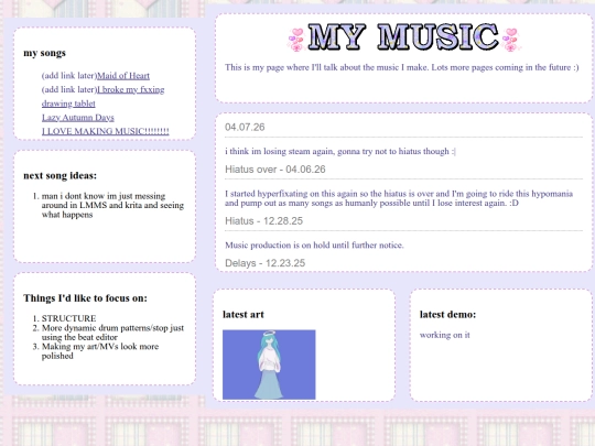 pages/musicv2 screenshot