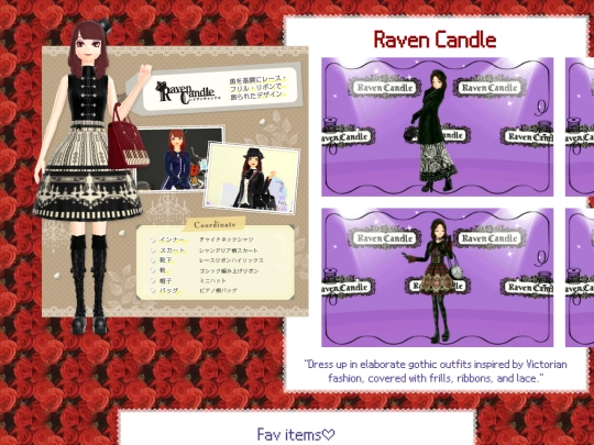 pages/stylingstar/ravencandle screenshot