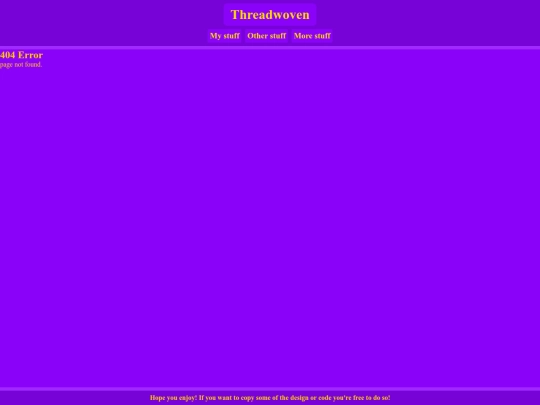 Not_Found screenshot