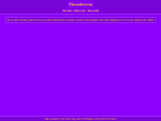 Pages/My_Stuff screenshot