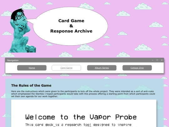 cards-archive screenshot