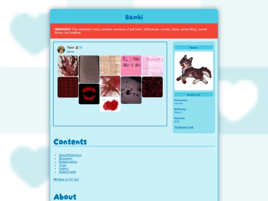 ocs/bambi screenshot