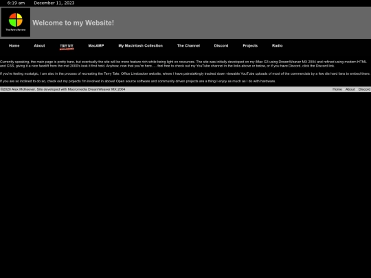 index screenshot