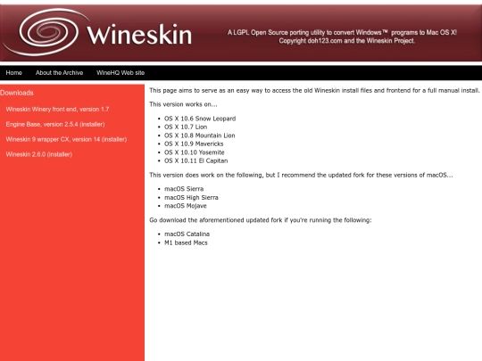 wineskin-archive screenshot