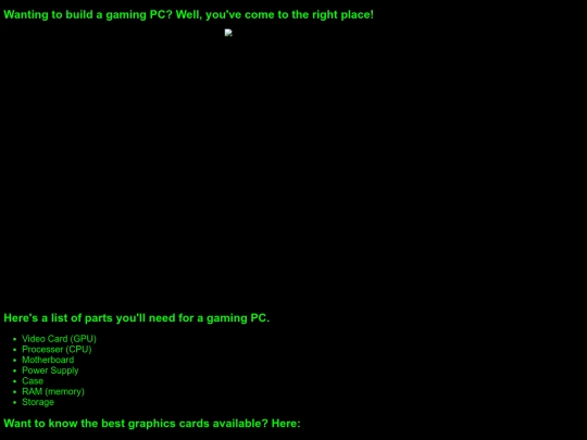 ComputerPartPicker screenshot