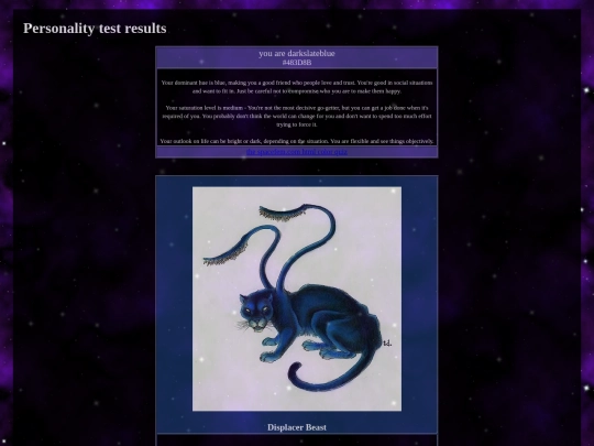 quizresults screenshot