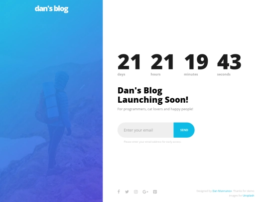 blog screenshot