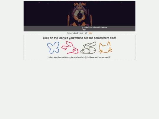 links screenshot