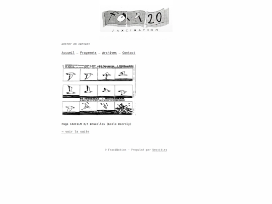 faxfilm_page screenshot