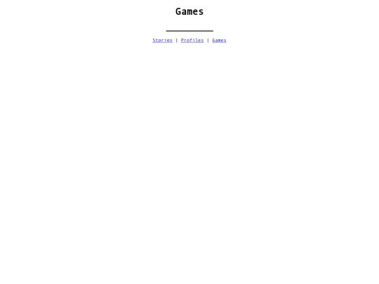 pages/games screenshot