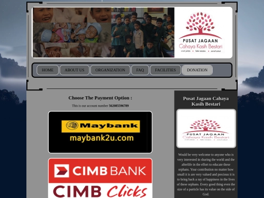 donation screenshot