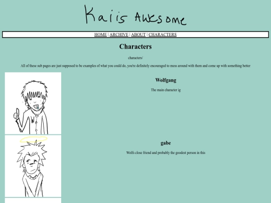 characters screenshot