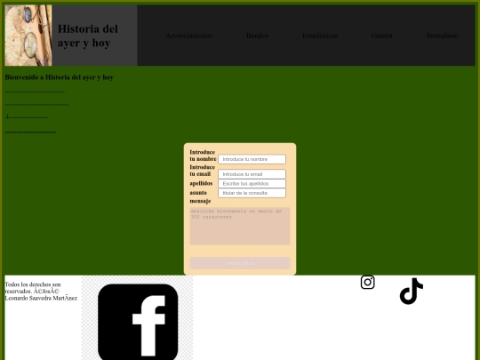 Proyecto final 2WW/WW2 formulario screenshot