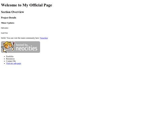 index screenshot