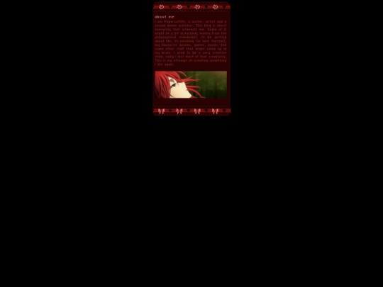 aboutme screenshot