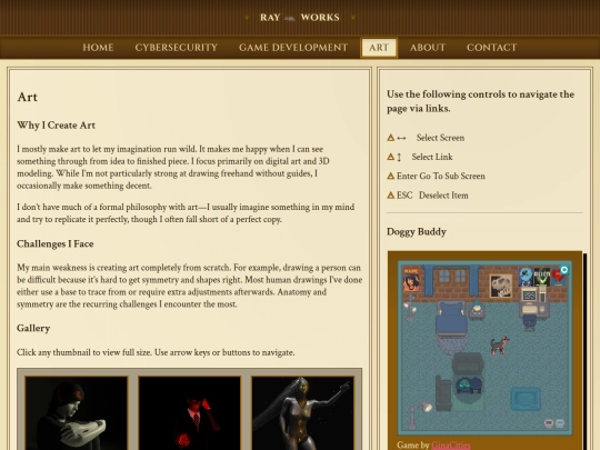 pages/art screenshot