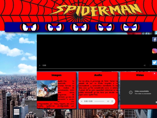 html de pelicula screenshot