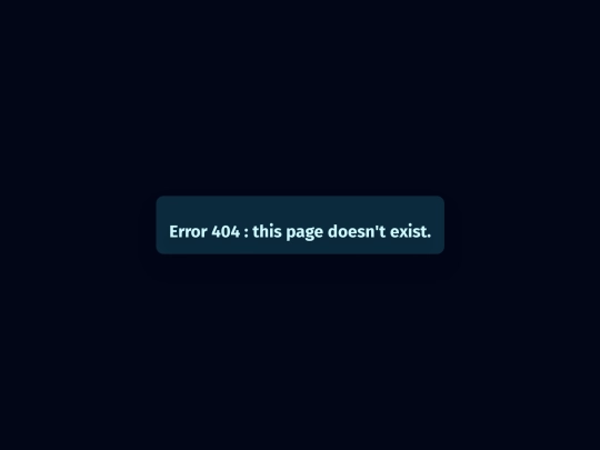 not_found screenshot
