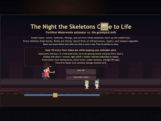 The Night The Skeletons Came To Life screenshot