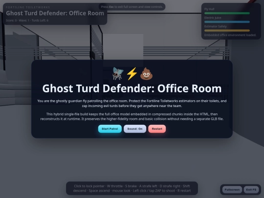 ghost_turd_defender_office_room_hybrid_single screenshot