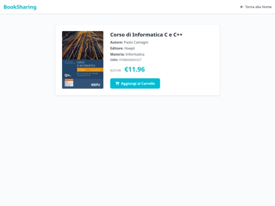 BookSharing/acquista screenshot