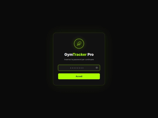 gymtracker screenshot