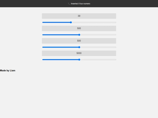 test/gioco screenshot