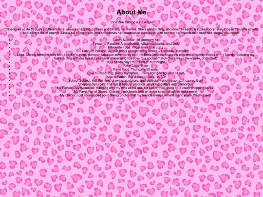 aboutcloe screenshot