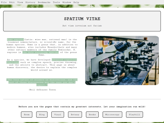 index screenshot