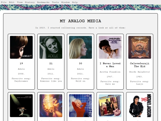vinyl screenshot