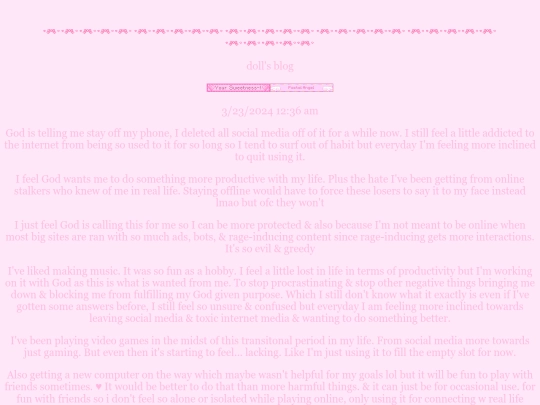 blog screenshot