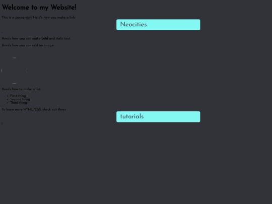 test screenshot