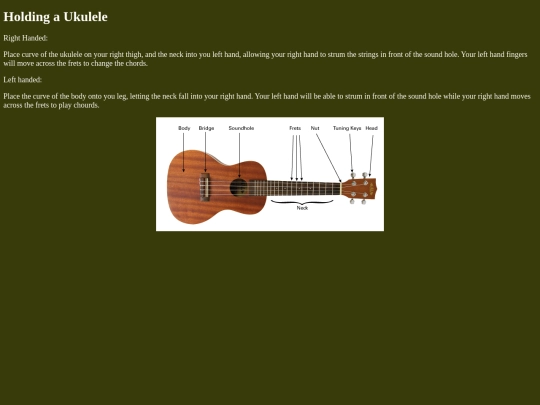 ukuele/Holding screenshot