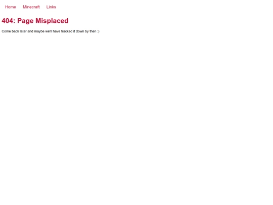 not_found screenshot