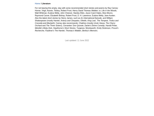 literature screenshot