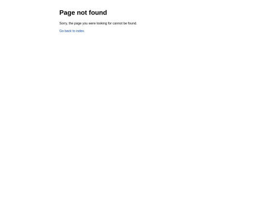 not_found screenshot
