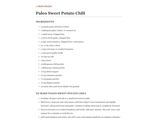 the_recipes/paleo_sweet_potato_chili screenshot