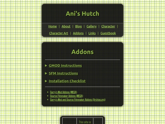 addons screenshot