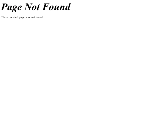 not_found screenshot