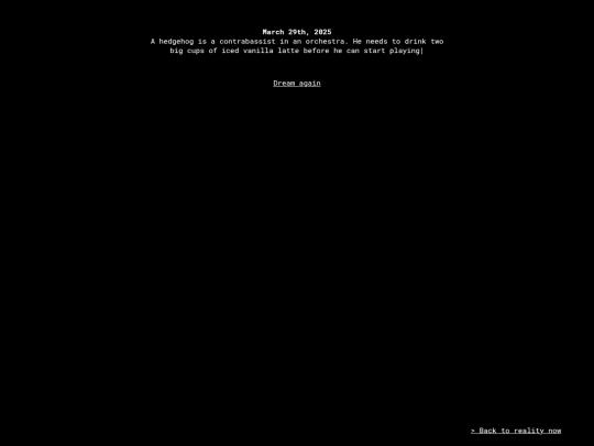 dreamlog screenshot
