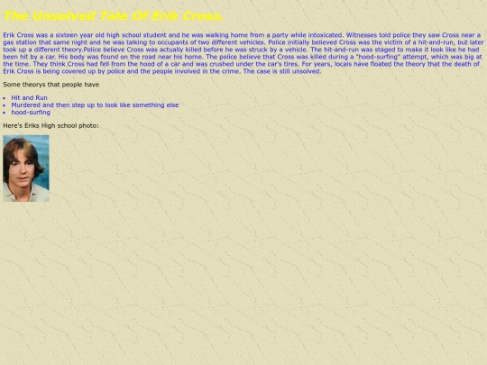 erikcross screenshot