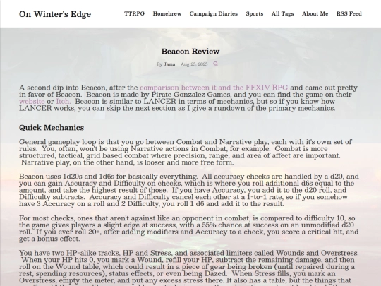 beacon-review screenshot