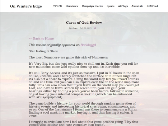 campaign-diaries/caves-of-qud-review screenshot