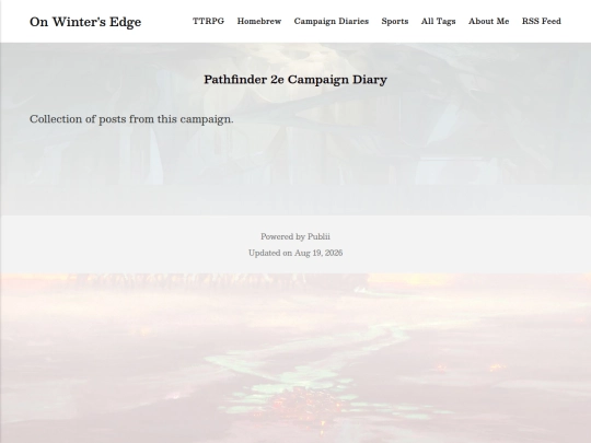 campaign-diaries/pathfinder-2e-campaign-diary screenshot