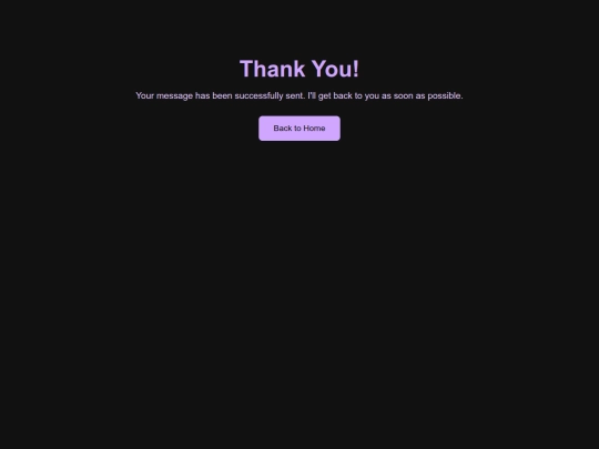 thank-you screenshot