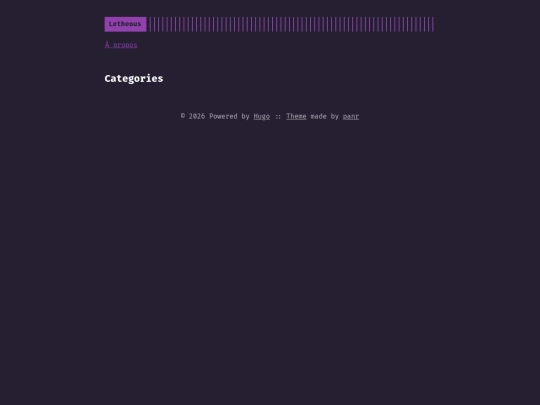 categories screenshot